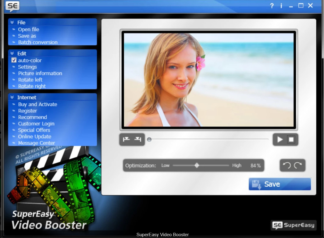 Free video repair tool - SuperEasy Video Booster