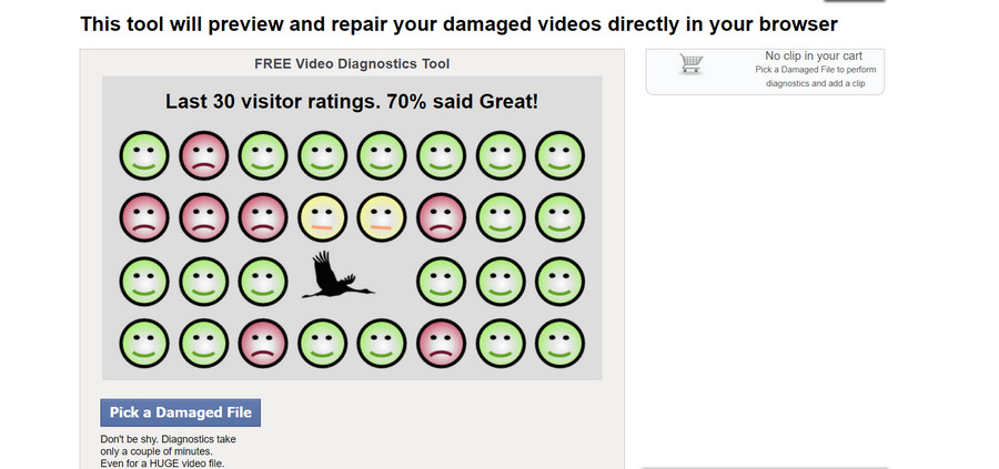 Free video repair tool - MP4 Repair