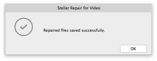Save Repaired Video Files