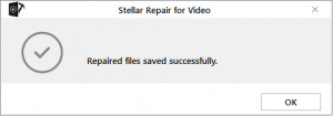 Save Repaired Video Files