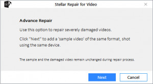 add a sample file to repair